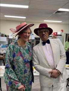 The Best Dressed winners - Marian Diesner and Terry Palmer.