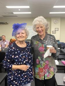 Maria Douglas and Mary Perett celebrated Melbourne Cup Day in style. 